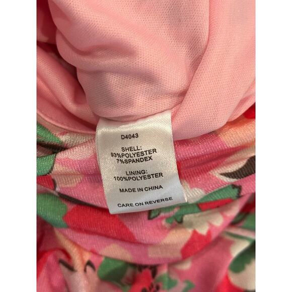 Alexia Admore Khloe Dress Floral Midi Ruched Bodycon size XS - Picture 7 of 7